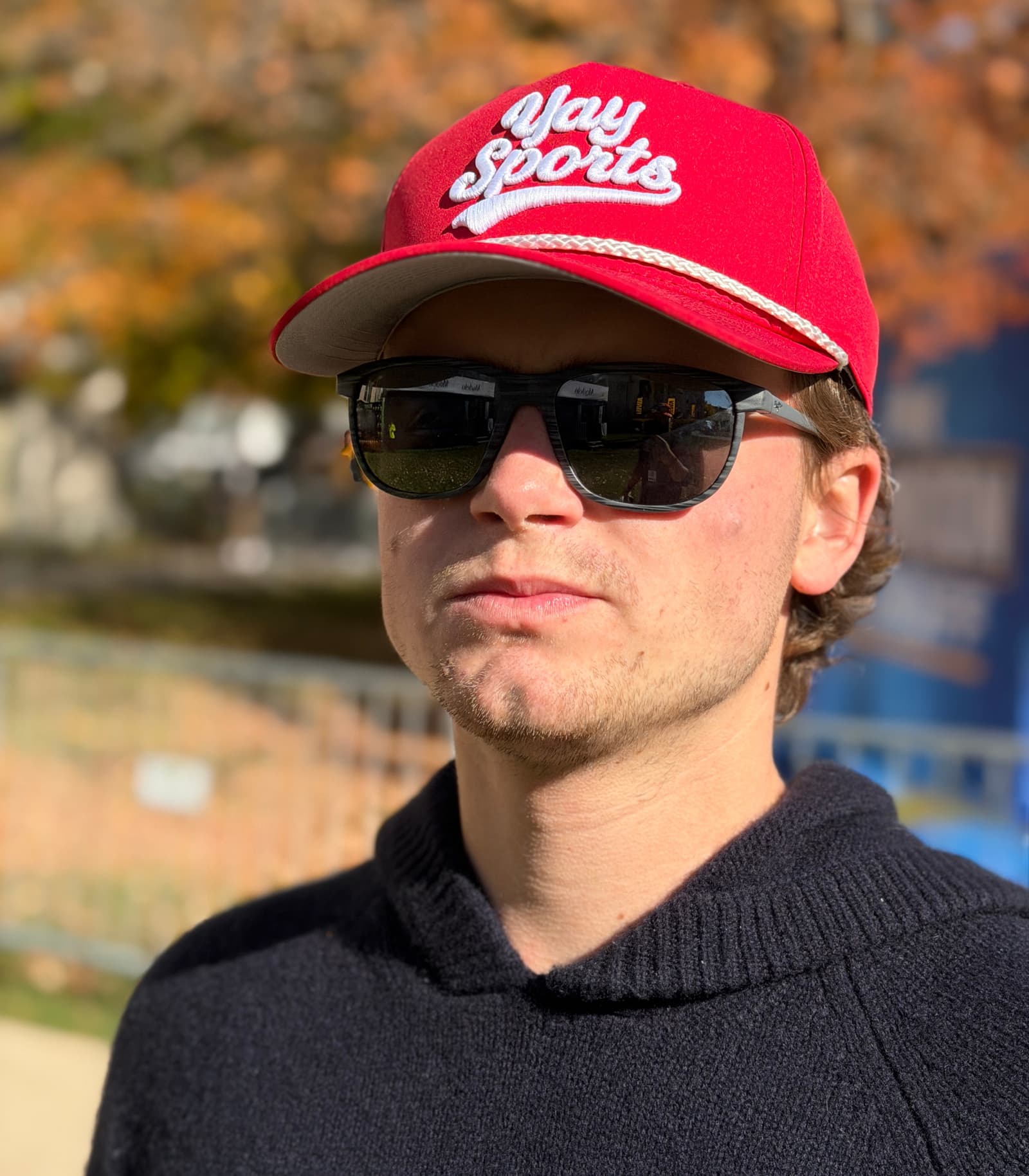 First Team Red & White Game Day Rope Hat