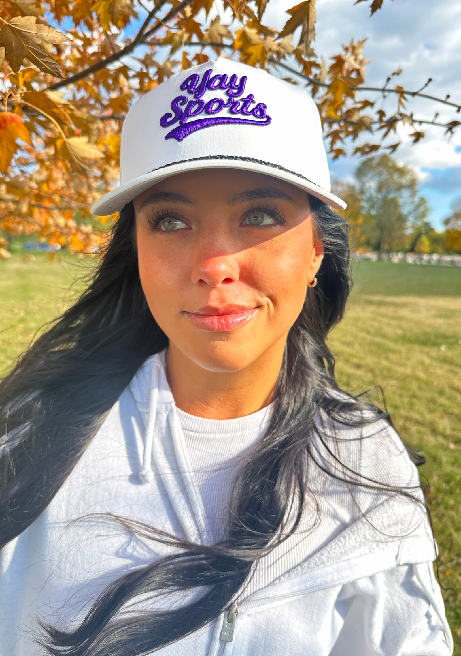First Team White & Purple Game Day Rope Hat thumbnail 3