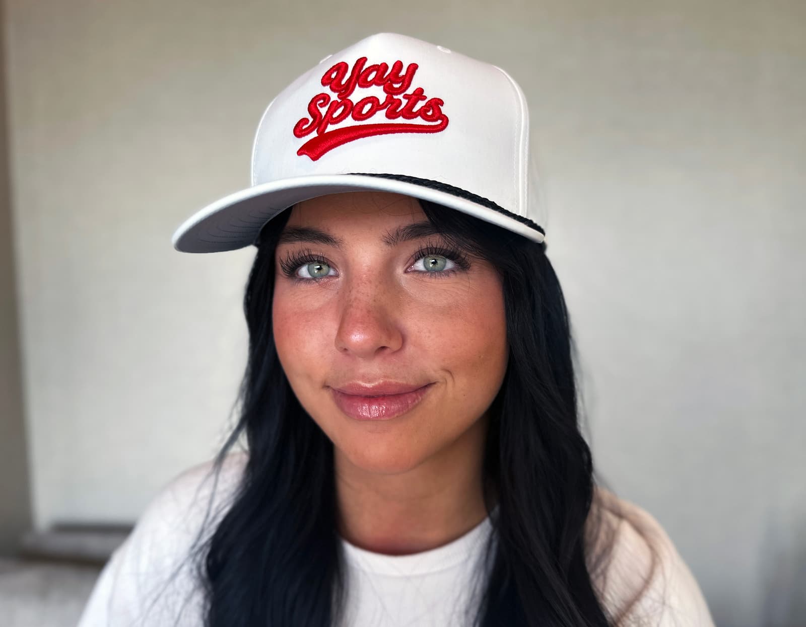 First Team White & Red Game Day Rope Hat thumbnail 2