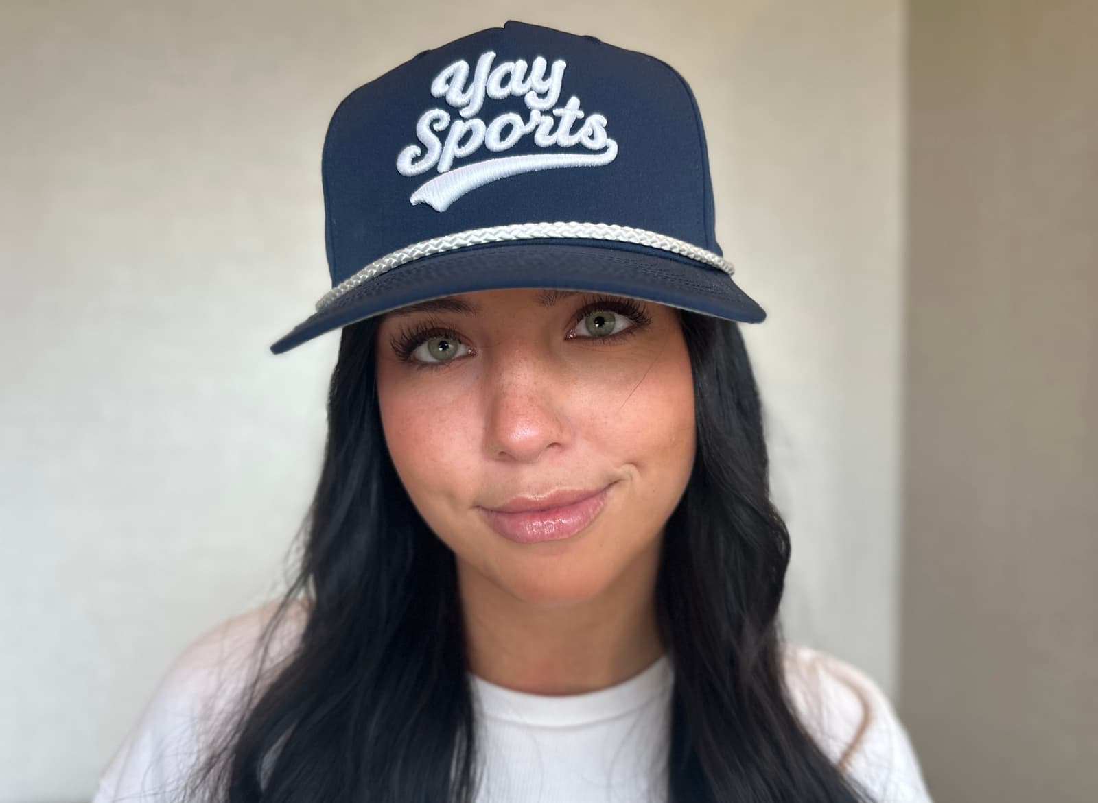 First Team Navy & White Game Day Rope Hat thumbnail 4