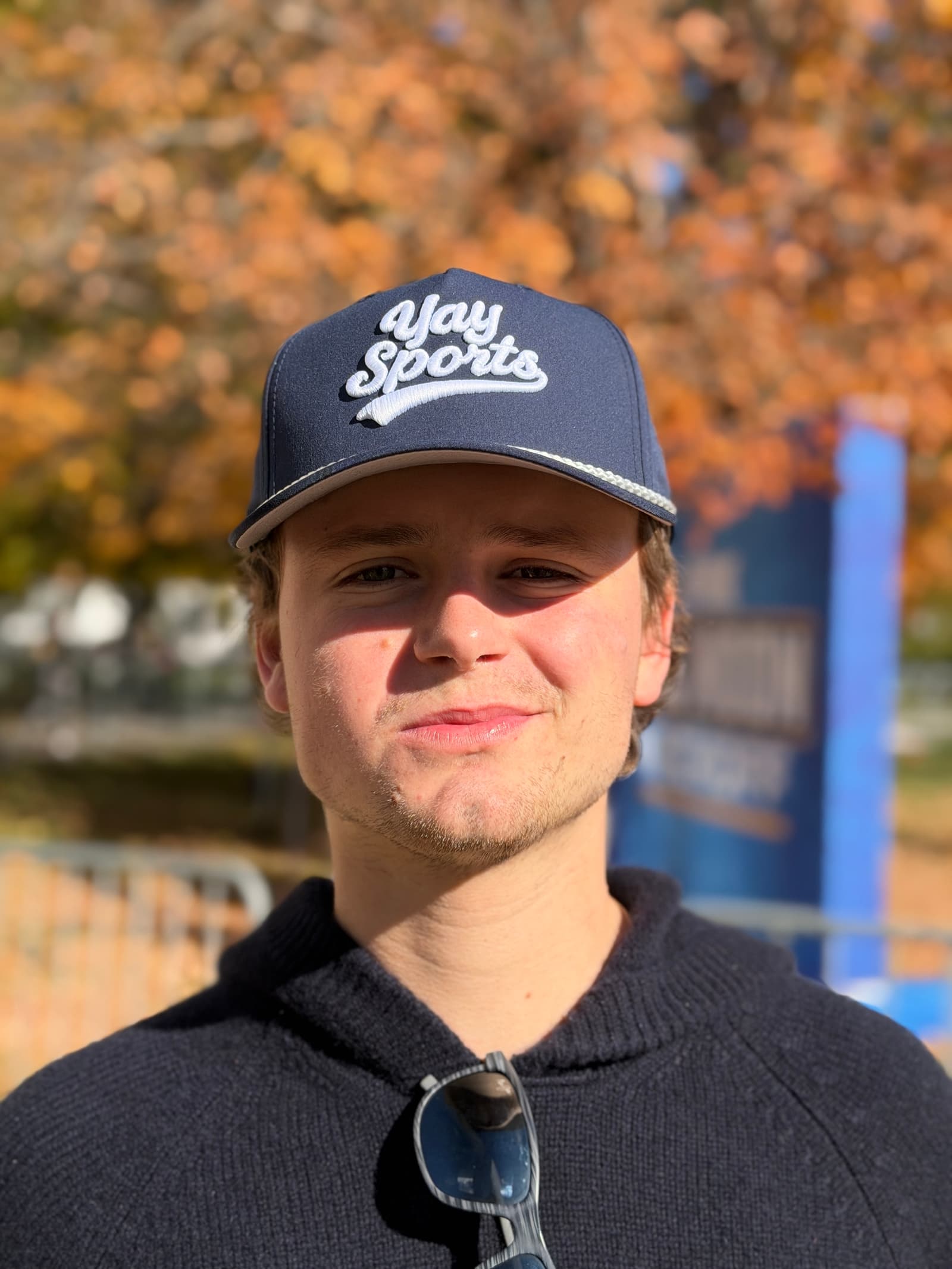 First Team Navy & White Game Day Rope Hat thumbnail 3