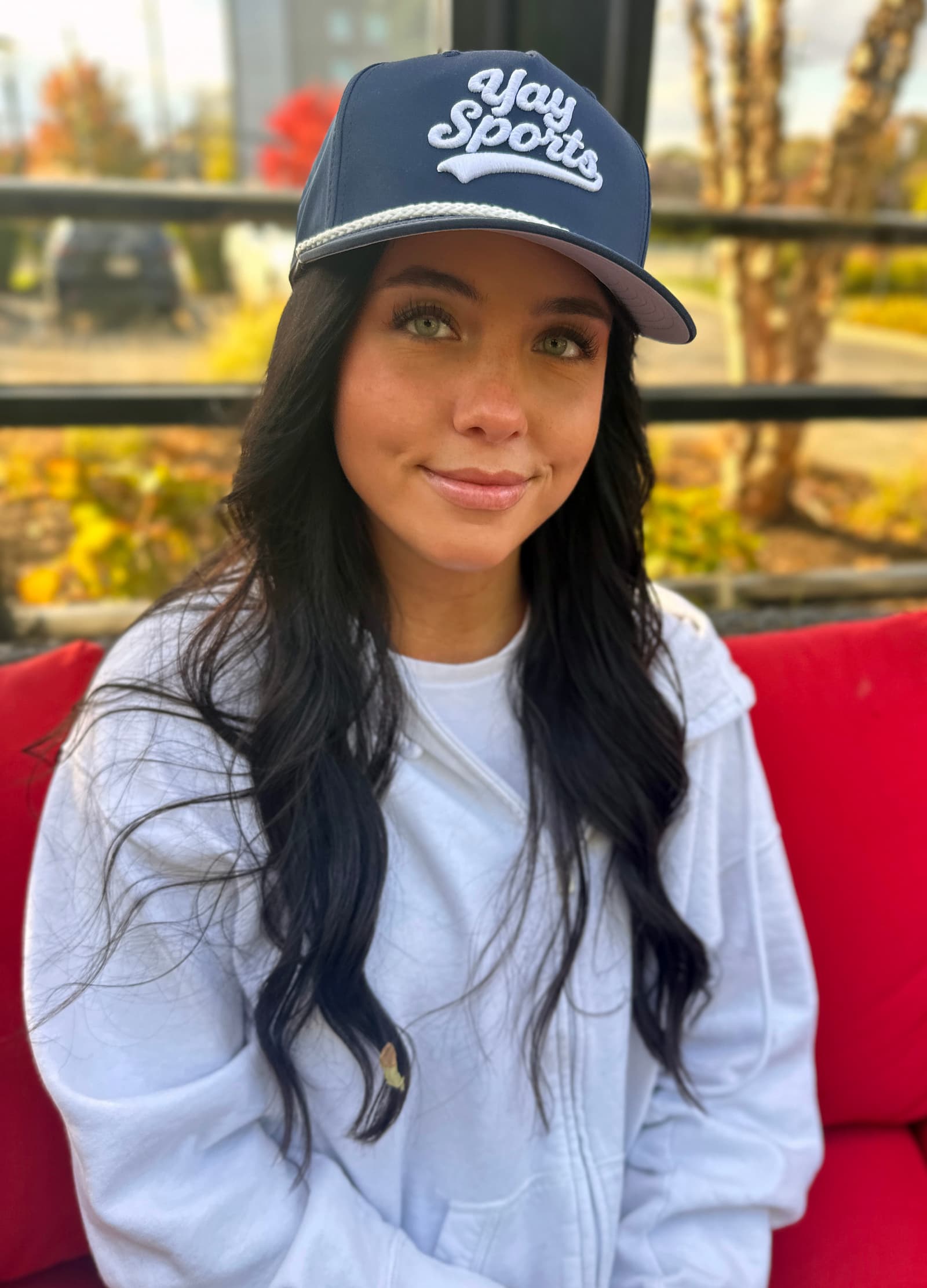 First Team Navy & White Game Day Rope Hat thumbnail 6