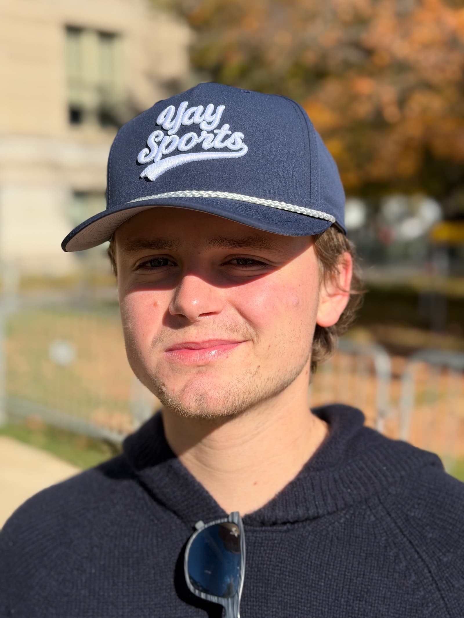 First Team Navy & White Game Day Rope Hat thumbnail 8