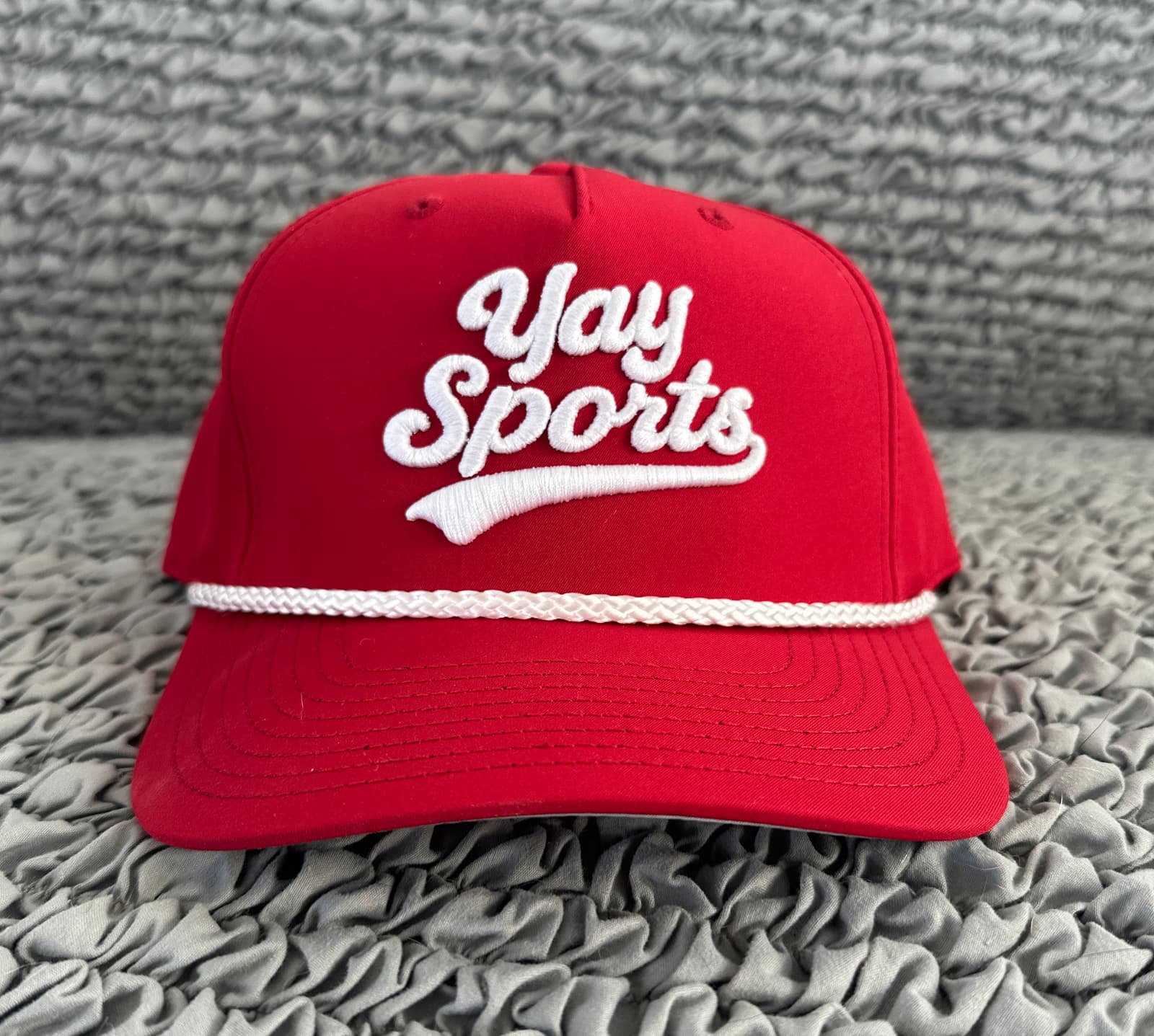 First Team Red & White Game Day Rope Hat thumbnail 8