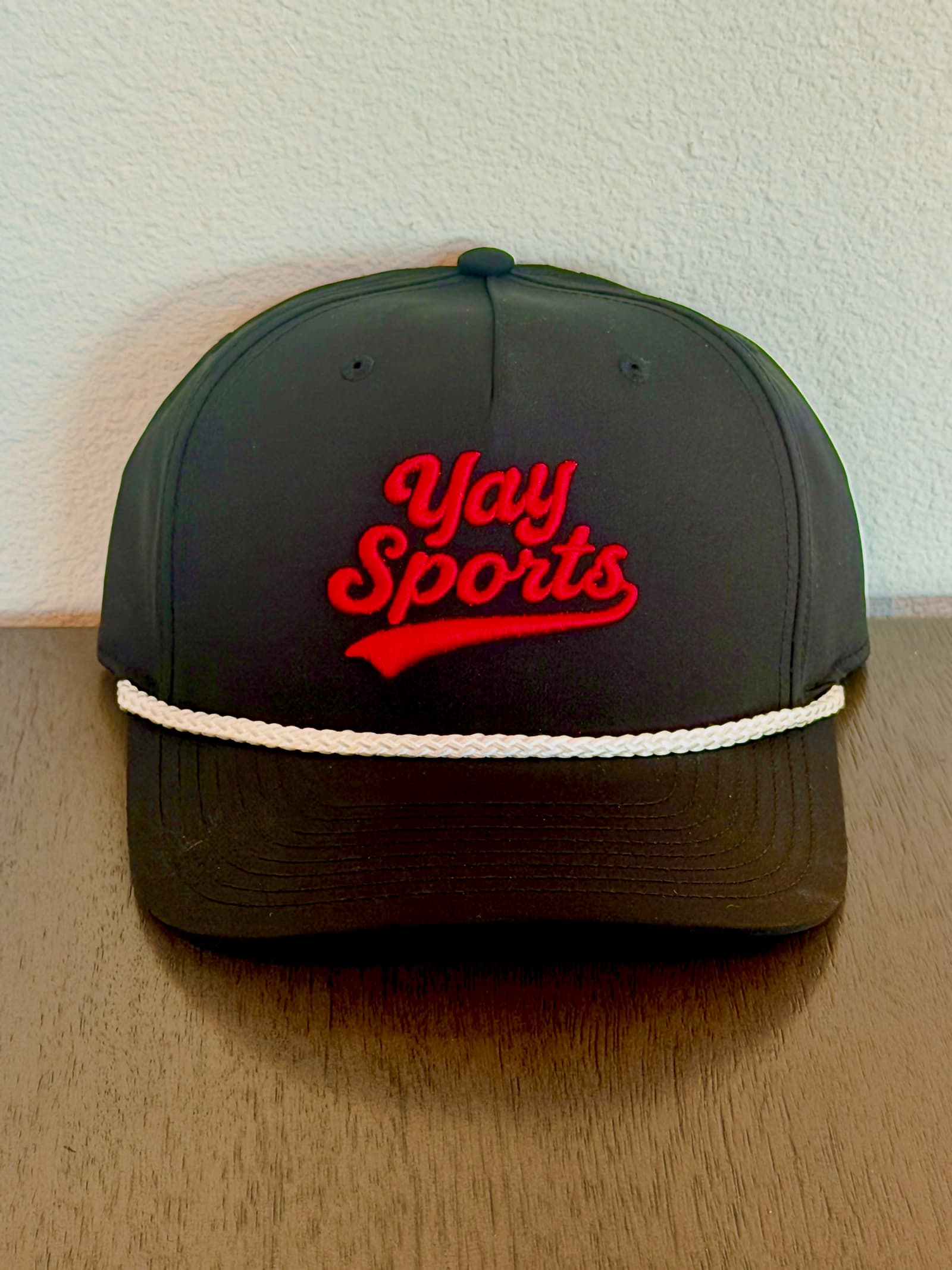 First Team Black & Red Game Day Rope Hat